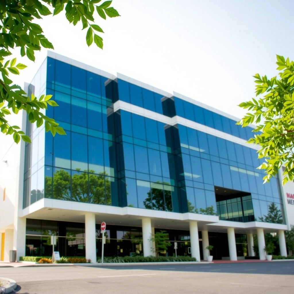 Modern office building in Cebu IT Park